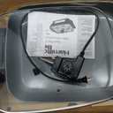 Hamilton Beach Electric Skillet with PFAS-Free Durathon Ceramic Coating, Removable 12x15 Pan, Adjustable Temperature, Reversible Design, Tempered Glass Lid, Black Nonstick Surface (38531)