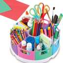 Learning Resources Create-a-Space Storage Center - Desk Organizer for Kids, Homeschool, Caddy, Back to School, Classroom Must Haves