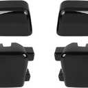 RAZPOY 4PCS Rearview Mirror Cover Side Mirror Shell Trim Compatible with Ford F250/F350/F450/F550 2017-2023, Black