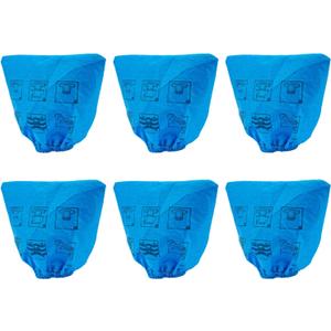 Ximoon VRC2 Cloth Filter Replacements Wet/Dry Vacuums (1.5 to 3.2 gallon) for Armor All AA155 AA255 AA255W AA256 VOM205P 0901-6 Pack