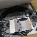 18" Small Black Industrial Caged Ceiling Fans with Lights and Remote