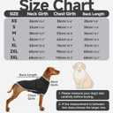 Dog Warm Sweater,Turtleneck Pet Fleece Sweaters,Stretchy Comfortable Sweater for Puppy,Doggy Sweatshirt with Sleeves Soft Pullover Sweatshirt XL Darkgrey