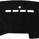 X AUTOHAUX Car Dashboard Cover Nonslip Black Sun Pad for Mazda 3 2003-2009