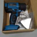 Cordless Heat Gun, Hot Air Gun Compatible for Makita 18V Volt LXT Battery, 3 Nozzle, 2-Temp Setting Max 932F(500C) Heat Gun for Crafts, Shrink Tubing, Resin & Decorating(No Battery)