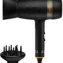 Hot Tools Pro Artist Black Gold Quietair Power Dryer | Powerful Zen Drying Experience (1 Size)