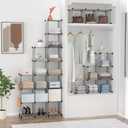 HOMIDEC Closet Organizers and Storage, 9 Cube Storage Organizer, Portable Closet Organizer Storage Cubes Shelves, Grey