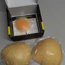 DesirTop Double Sided Sticky Bra Push Up, Invisible Bra Pad Inserts for large breasts, Adhesive Bra for Bikini Swimsuit, M