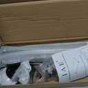 IAE Wall-Mounted Clothes Racks, Industrial Pipe Floating Shelf Brackets 12-Inch 4-Pack, Wall Clothing Rack,Black Iron Pipe Shelving Brackets for Shelves,Wall Rack for Clothes with Heavy-Duty 3/4" Iron