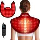 Red Light Therapy for Neck and Shoulder, Infrared Light Therapy for Body at Indoor, Pain Relief, 194-LED, 660nm & 850nm, 30W High Power