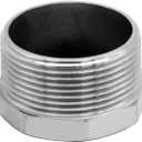 Stainless Steel 1-1/4" Male NPT to 3/4" Female NPT Reducer Hex Bushing Pipe Fitting Adapter (pack of 2)