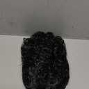 Men 4Mm-25M SKIN Full PU Afro Curl Toupee Capillary Prosthesis Remy Human Hair Systems Hair 6inches 8x10#130#25mm Curl