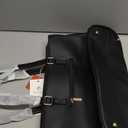 LOVEVOOK Laptop Tote Bag for Women 15.6 Inch Waterproof Leather Computer Bags Business Office Work Briefcase Black
