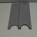 eormoe Kitchen Sink Splash Guard  Stone Diatomite Faucet Drying Matt, Modern Kitchen Sink Accessories for Counter (Dark Grey, 23.6"x3.9")