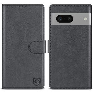 ZZXX for Google Pixel 7 Wallet Case with [RFID Blocking] Card Slot Kickstand Magnetic Closure Leather Flip Fold Protective Phone Case for Google Pixel 7 Case Wallet(Grey-6.3 inch)