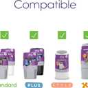 Litter Genie Refill Bags | Jumbo 2-Pack, 56 Total ft | Up to 8 Months of Supply in 2 cartridges | Ultimate Odor Control Cat Litter Bags
