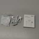 USB C Headphones for iPhone 17 16 15, Wired Earbuds USB C with Microphone & Volume Control, for Apple Headphones Wired, Earphones for iPhone, Android, iPad, Galaxy S25 S24 Ultra, Pixel 9 2 Packs