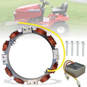 Chikia 592829 Alternator Stator Replacement For BriggsStratton 691063,393474,393800,391735,696457,691188 Craftsman DYT 4000 Cubcadet rzt50 Lawn Mover with 794360 Regulator