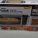 Ninja SP101 Digital Air Fry Countertop Oven with 8-in-1 Functionality, Flip Up & Away Capability for Storage Space, with Air Fry Basket, Wire Rack & Crumb Tray, Silver