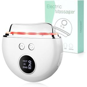 Electric Fascia Blaster & Muscle Scraper Tool with Heating and Vibration - for Deep Tissue, Cordless Gua Sha Massage Tool,Myofascial Release, Portable Facial & Body Skin Care Massager