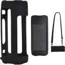Silicone Case for JBL Grip,Protective Case Cover for JBL Grip,with Shoulder Strap (Black)
