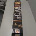 46 Feet Chimney Sweep Kit, Chimney Cleaning Kit with 14 Flexible White Chimney Rods, Chimney Brush for Sweeping Fireplace, Rotary Chimney Cleaning System Driven by Drill