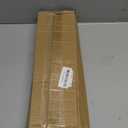 Brushed Nickel Curtain Rods for Windows 66 to 120 Inches, 1 Inch Adjustable Length Heavy Duty Window Curtain Rod with Decorative Finials for kitchen, Room