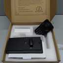 Ulecoce Fingerprint Keypad Deadbolt with Handle Set, Keyless Entry Door Lock, Door Locks for Front Door Lock Set, App Control, Auto Locking, Easy to Install, Matte Black