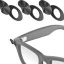 APEXINNO LED Light Blocking Stickers for Ray-Ban Meta Glasses,Rotating Camera Privacy Cover Compatible with Wayfarer/Oakley/Skyler/Headliner Smart Glasses,Rotating LED Sunshade Glasses Accessory