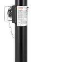 VEVOR Trailer Jack, 2000 lbs Dynamic Load Capacity, Weld-on Pipe-Mount Swivel, 10" Lift Stand with Handle for RV, Horse, Utility, and Yacht Trailers