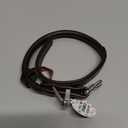 BRONZEDOG Rolled Leather Dog Collar for Small Medium Large Dogs with QR ID Tag (S: 12-14 Inch, Chocolate Brown)