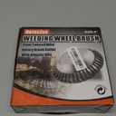 8 Inch Steel Wire Weed Wheel Brush Cutter Trimmer Head, Weed Trimmer Blade Head for Weed Eater,Brush Cutter,Weed Wrackers, Compatible with Husqvarna, Sthil, Moss Grass Rust Removal