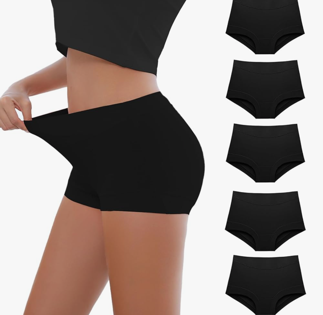 Migbean Boy Shorts Underwear for Women - Boxers for Women,womens Cotton Underwear,Boyshorts for Women,Cotton Boyshorts (No size)