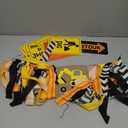 Construction Themed Highchair Banner for First Birthday Smash Cake Photo Shoot,Party Supplies and Decorations for Baby Boy's 1st Year Bday,Chair Garland for Picture Backdrop,Pre-assembles No Need DIY