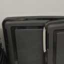 IRIS USA WeatherPro 31 Qt Storage Bins with Lids, 6 Pack, BPA-Free Plastic Gasket Box with Tight Latch and Seal, Stackable Nestable Tote Tub - Black/Red