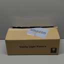 3-Light Bathroom Light Fixtures, 17.23" Black Modern Vanity Lights with Clear Glass Shade, Bathroom Wall Lamp for Mirror Kitchen Living Room Hallway Cabinet Porch