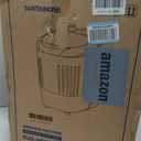 Elevon Mini Spin Dryer Portable Washing Machine, Compact Laundry for Home, Apartment, RV, Blue