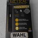 Wahl Manscaper  2 in 1 Lithium Battery Tactical Dual Sided Eyebrow Trimmer and Nose Hair Trimmer for Men  Model 3023805