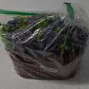 Dining Table Centerpiece Decor - Pre-Made Artificial Flower Arrangement Fake Floral with Wooden Vase for Farmhouse Kitchen Living Room Decorations Halloween (Grey)