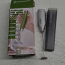 Aerolatte Steam-Free Milk Frother, Satin Finish, 18/8 Stainless Steel Whisk, BPA-Free Plastic Housing, Batteries Included