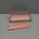 8 Pack 10 Inch Pink Champagne Taper Candles Long Burning Time Dripless Candles for Dinner Home Decor Wedding Parties and Celebrations