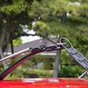 INNO Racks - Locking Surfboard Roof Rack - Water Sport Car Top Mount, Silver, 3 Shortboard/2 Longboard Capacity (INA744)