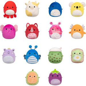 Squishmallows Original Micromallows Plush Rainbow 14-Pack 