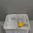 Blue Toddler Step Stool for Bathroom Sink, 2 Step Stool for Kids Kitchen Sink, Heavy Duty Stepping Stool for Toddlers Toilet Potty Training (2 Pack, White-Blue)