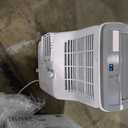 BLACK+DECKER Portable Air Conditioner, 10,000 BTU (6,300 BTU SACC) for Rooms up to 450 Sq. Ft., Portable AC with Follow Me Remote Control and Window Kit, BPACT10WT, White