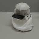 Raindrop Humidifier for Bedroom and Office, Essential Oil Diffuser with 7-Color LED Lights, 4-Timer Air Humidifier, Ideal 300ML Mini Air Vaporizer for Nursery & Families (White Rotatable Umbrella)