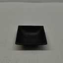 47th & Main Durable Black Cast Iron Bowl, Medium, Square,58 fluid ounces