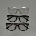 Gaoye Stylish Blue Light Glasses for Woman - Computer Glasses 99% Blue Light Blocking - Lightweight TR90 Frames - 3 pack