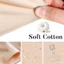 AIRCUTE Washable Leak Proof Incontinence Underwear for Women Absorbency Bladder Control Briefs 70ML,5 Pack (2XL,5 Colors)