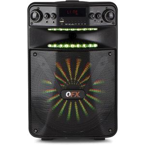 QFX PBX-1210 12" Bluetooth Rechargeable Speaker with 12" Woofer and Smart App Control