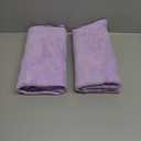 HOMEXCEL Bath Towel Set Pack of 2, (27 x 54 Inches) Microfiber Ultra Soft Highly Absorbent Bath Towel, Lightweight and Quick Drying Towels for Body, Sport, Yoga, SPA, Fitness, Purple